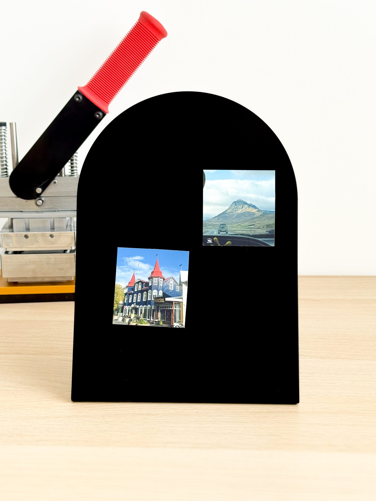 Snapsis plānie foto magnēti 6.5 x 7cm